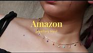HUGE Jewellery Haul Starting at ₹170 | Amazon Jewellery Haul
