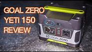 Goal Zero Yeti 150 Solar Generator Review (plus Nomad 20 Solar Panels!)