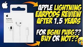 Apple Lightning Earpods Review After 1.5 years 🔥 (2024) Best Earphones for BGMI PUBG