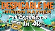 [4k] Despicable Me Minion Mayhem - Full Experience