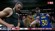 Steph Curry gifts game-worn jersey to Lindsay Lohan & her husband | NBA on ESPN