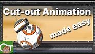 Easy cut-out animation in OpenToonz (using the skeleton tool) - Puppet animation