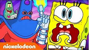 Every EVIL Character In SpongeBob 🍋 | Nickelodeon Cartoon Universe