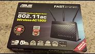 Unboxing and Initial Setup ASUS RT AC68U