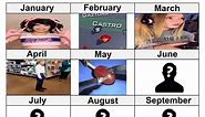 Hilarious and Memorable 2018 Meme Calendar Compilation