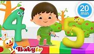 Charlie Meets the Numbers 4,5 and 6 😍 | Charlie and the Numbers | Cartoons for Kids @BabyTV