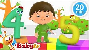 Charlie Meets the Numbers 4,5 and 6 😍 | Charlie and the Numbers | Cartoons for Kids @BabyTV