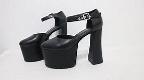 Sorbern Store - Sorbern Black Matte Women Pump Shoes...