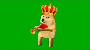 Doge dancing green screen || Meme Template || Motherboard Bois