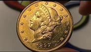 1897-S U.S. 20 Dollar Gold Coin • Values, Information, Mintage, History, and More