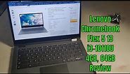 Lenovo Chromebook Flex 5 13" Touch Display, i3-10110U, Review