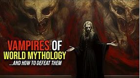 5 TERRIFYING Races of Vampire in Mythology & Folklore
