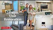 TRANSFORMING A 24 SQ. M. CONDO: BEFORE AND AFTER A MUST SEE RENOVATION | JAYSON TUMACAS REALTY