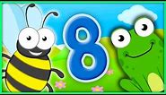 The Number 8 | Number Songs By BubblePopBox | Learn The Number Eight