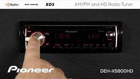 How To - DEH-X5800HD - HD Radio Tuner