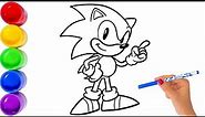 How to draw Sonic || Sonic The Hedgehog || Sonic Drawing