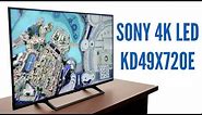 First Look: Sony KD49X720E 4K HDR LED X720E Series