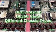 HPE ProLiant DL360 Gen9 Server Overview | Different Chassis Types | 8 Bay SFF | 10 Bay SFF |