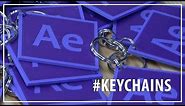 Make Your Own Custom Keychains! 3D Printing // After Effects, Fusion 360, Prusa, Matterhackers