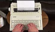 Brother AX-250 Electronic Typewriter Demi