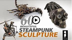 60 Beautiful Steampunk Sculpture