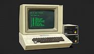Apple II Computer - 3D model by shrednector
