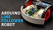 Building an easy Line Follower Robot using Arduino Uno