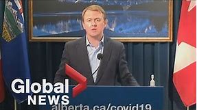 Coronavirus: Alberta to begin relaxing certain COVID-19 restrictions on Monday | FULL