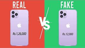 Apple iPhone 12 Pro Max Rs.12,000 Vs Rs.1,26,000 - How to Spot FAKE iPhone in 10 Seconds!
