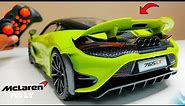 RC Officially Licensed McLaren 765LT Sports Car Unboxing & testing - Chatpat toy tv