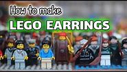 How to make Lego Earrings