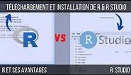 Comment télécharger et installer R et R Studio, R et ses avantages : en 8 minutes.