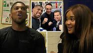 Anthony Joshua barks like a dog at shocked woman as part of hilarious Ant and Dec prank on Saturday Night