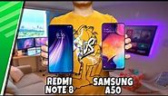 Xiaomi Redmi Note 8 VS Samsung A50 | Comparativa | Top Pulso