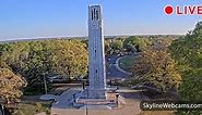【LIVE】 Webcam Raleigh - Bell Tower | SkylineWebcams