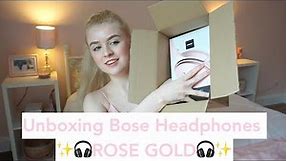 Bose QC35 II Rose Gold #UNBOXING