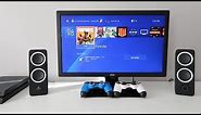 How to CONNECT PC Speakers to PS4 (EASY)