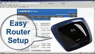 How to Install Your Linksys Wireless Router - How to setup a linksys wireless router