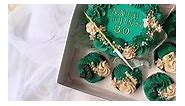 Colorful and Delicious 30th Birthday Cake and Cupcakes | Cape Town