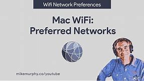 How To Set Your Preferred WiFi Network on a Mac