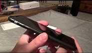 Apple iPhone 6 Plus Black Leather Case Review