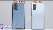 Mi 11x Pro vs Mi 11X Speed Test and Camera Comparison
