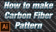 Make a Carbon Fiber pattern in Adobe Illustrator