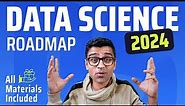 Data Science Roadmap 2024 | Data Science Weekly Study Plan | Free Resources to Become Data Scientist