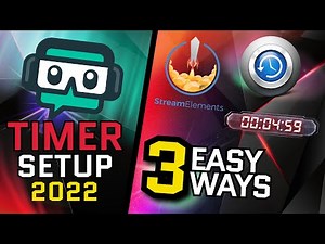 HOW to ADD a COUNTDOWN Timer on OBS 2022 (3 DIFFERENT WAYS)