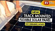 BEST WAY in 2021 to INSTALL FLEXIBLE SOLAR PANELS on RV - NO DRILLING