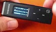 SAMSUNG U3 MP3 Player Review