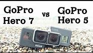GoPro Hero 7 vs Hero 5 COMPARISON