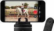 Pivo Pod Silver Equestrian Pack, Auto Face, Body, Horse Tracking Phone Holder, 360° Rotation, Remote Control for Hands-Free Video Recording