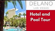 Delano Hotel Las Vegas | King Suite | Pool | Walkthrough Tour